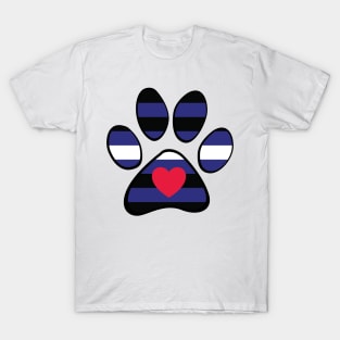 Leather Pride PAw T-Shirt